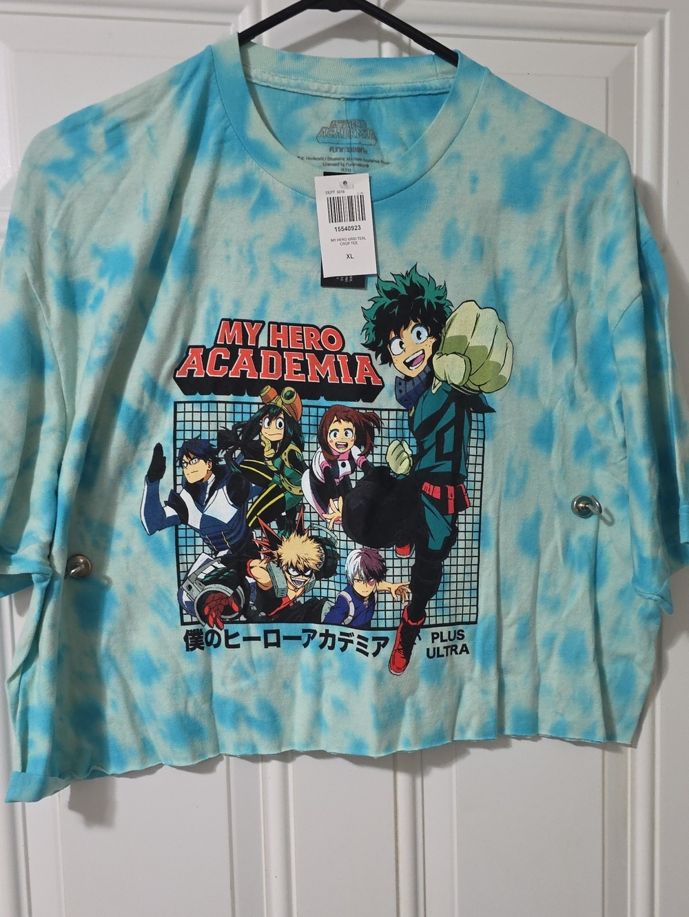 My Hero Acadamia Cropped T-Shirt